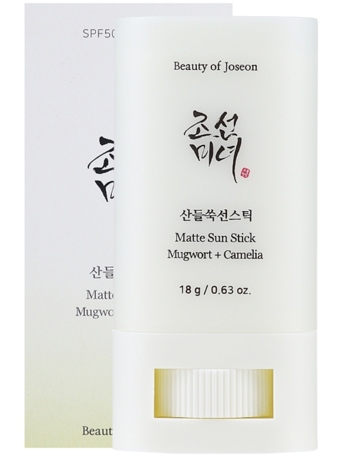 BEAUTY OF JOSEON Matte Sun Stick : Mugwort + Camelia SPF 50+ PA++++ 18g