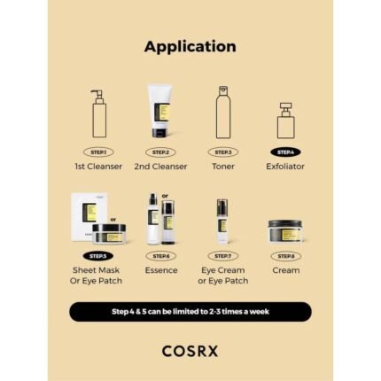 Cosrx Radiance Renewal Snail Skincare Duo Advanced Snail 96 Mucin Power Essence & 92 All-in-One Cream