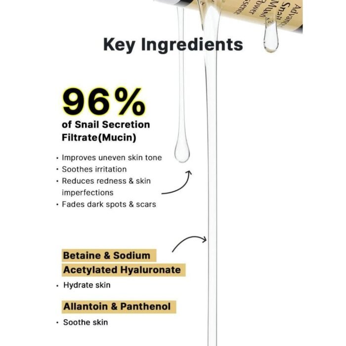Cosrx Radiance Renewal Snail Skincare Duo Advanced Snail 96 Mucin Power Essence & 92 All-in-One Cream