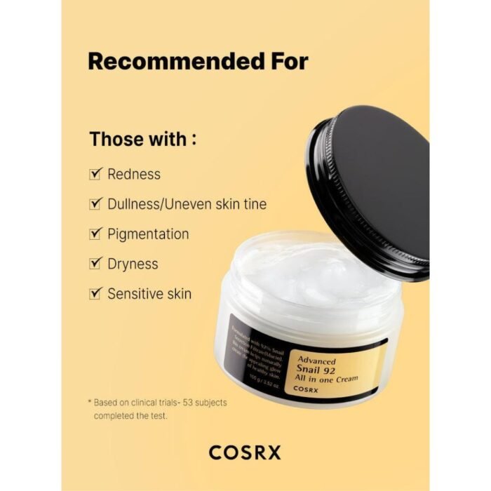 Cosrx Radiance Renewal Snail Skincare Duo Advanced Snail 96 Mucin Power Essence & 92 All-in-One Cream