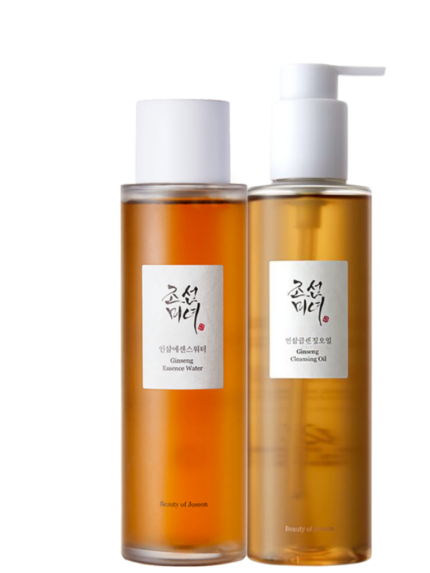 Ginseng Cleansing Oil & Essence Water for Radiant Skin