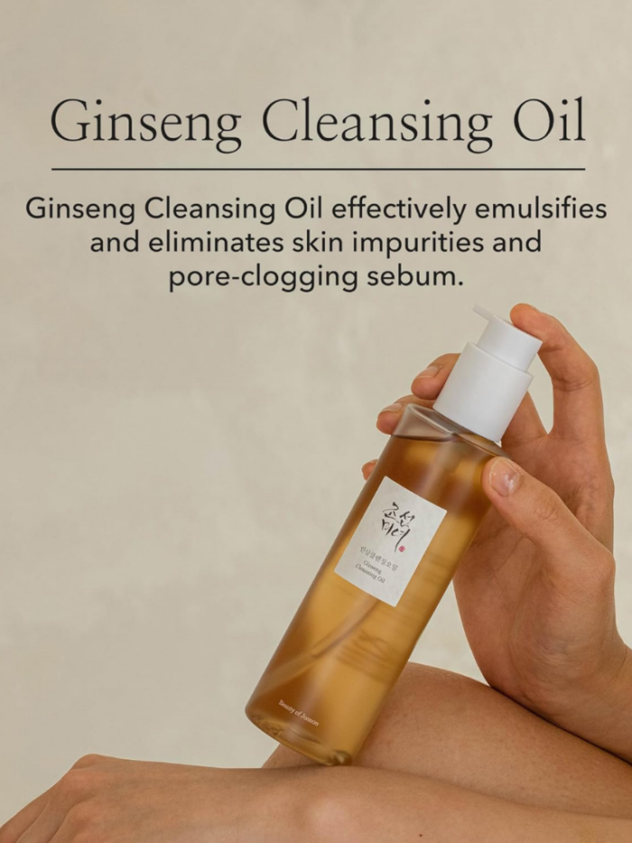 Ginseng Cleansing Oil & Essence Water for Radiant Skin