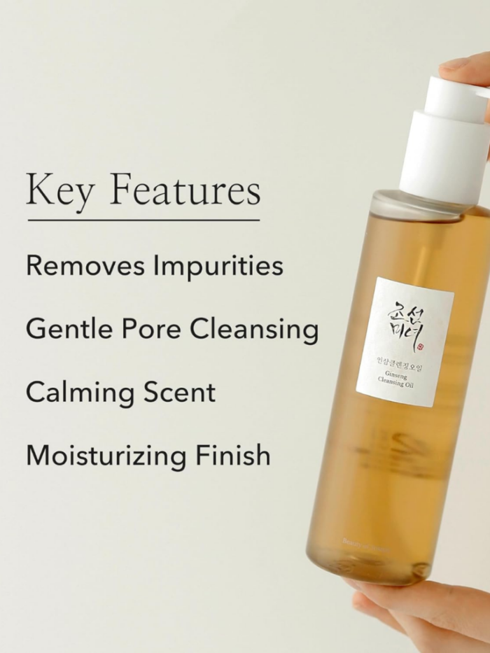 Ginseng Cleansing Oil & Essence Water for Radiant Skin