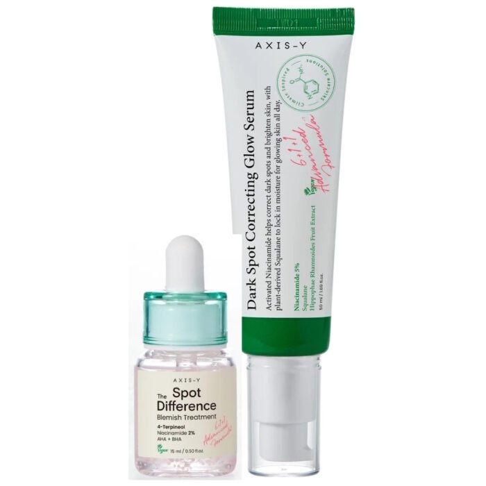 AXIS-Y Blemish Treatment - Targeted Spot Difference Solution and Dark Spot Glow Serum