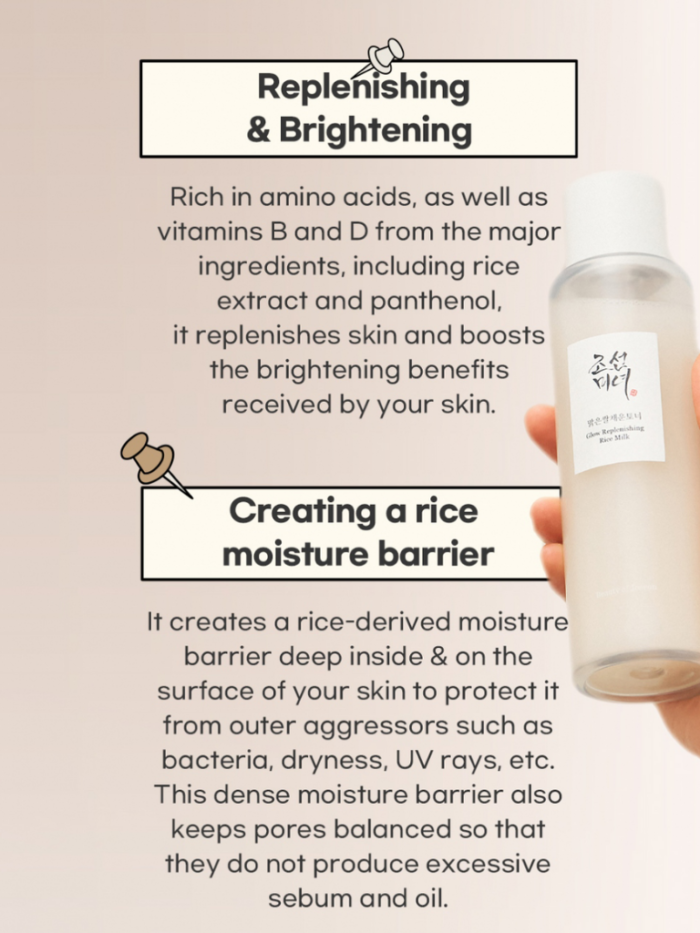 Beauty of Joseon Radiant Glow Pack & Face Scrubber - Ground Rice & Honey Mask - Glow Replenishing Rice Milk - & Relief Sun with Probiotics Set for a Nourished, Protected, and Radiant Complexion