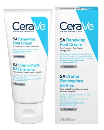 CeraVE Sa Renewing Foot Cream 88grams